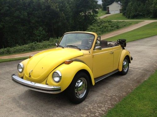 1975 vw convertible