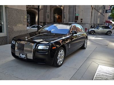 2012 rolls royce ghost ewb.  diamond black with moccasin.