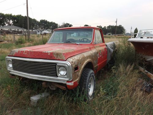 1972 chevrolet k-20 project