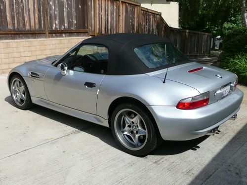 2001 bmw m roadster 33,354 miles s54 engine enthusiast owned