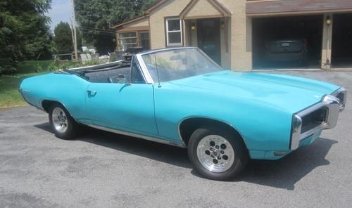 1968 pontiac lemans convertible