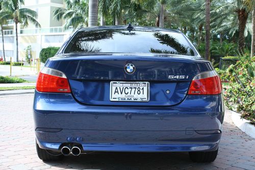 2005 bmw 545i sport package sedan 4 door 4.4l 5 series with powertrain warranty