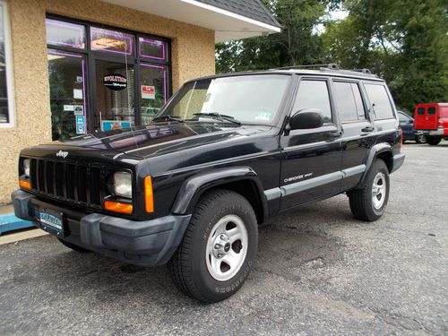 2000 jeep cherokee sport 4.0 inline 6 np242 transfer case 4x4 only 100k miles nj