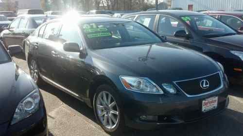 2007 lexus gs350 awd fully loaded clean non smoker nav and more 4-door 3.5l
