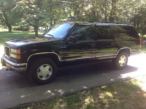 1999 gmc k1500 suburban slt sport utility 4-door 5.7l