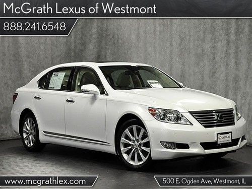 2012 ls460l long wheel base awd luxury package low miles like new lexus cert