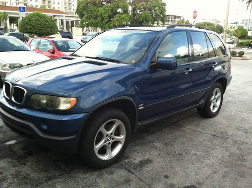 2001 bmw x5 3.0i sport utility 4-door 3.0l