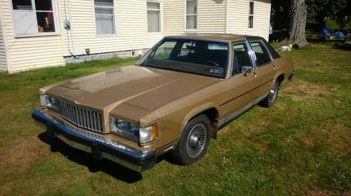 1984 mercury grand marquis ls sedan 4-door 5.0l