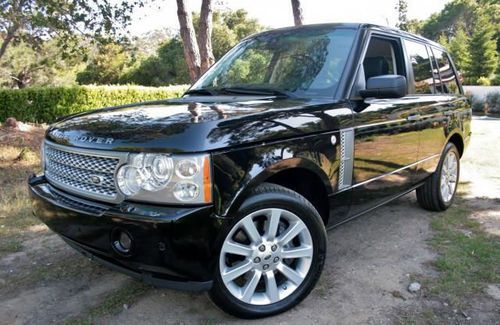 2007 land rover range rover supercharged