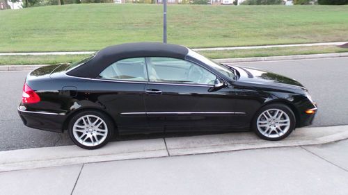 Black mercedes convertible