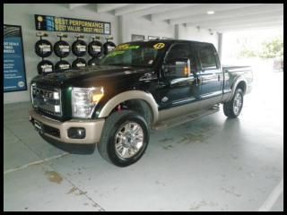 2012 ford super duty f-250 srw 4wd crew cab king ranch 6.7l diesel nav ! ! ! ! !