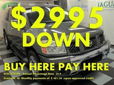 04 armada 82k we finacne bad credit! buy here pay here low down $2995 ez loan
