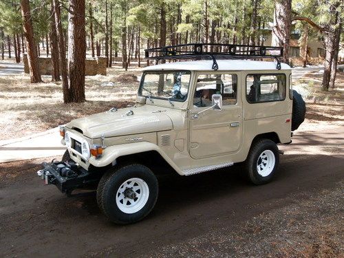 1978 restored fj40 near perfect super low miles 100% rust free serviced loaded