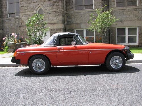 1977 MG MGB convertible, image 7