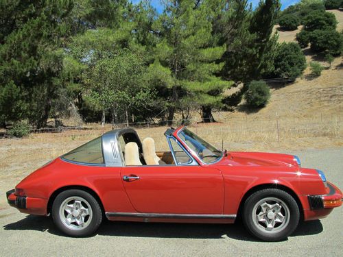 1976 porsche 911 s targa 56k miles