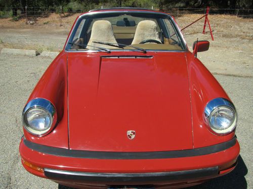 1976 Porsche 911 S Targa 56k miles, image 3
