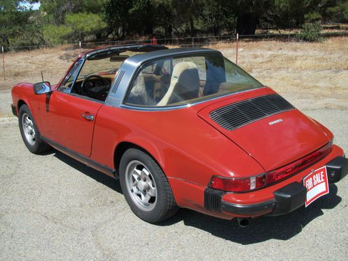 1976 Porsche 911 S Targa 56k miles, image 7