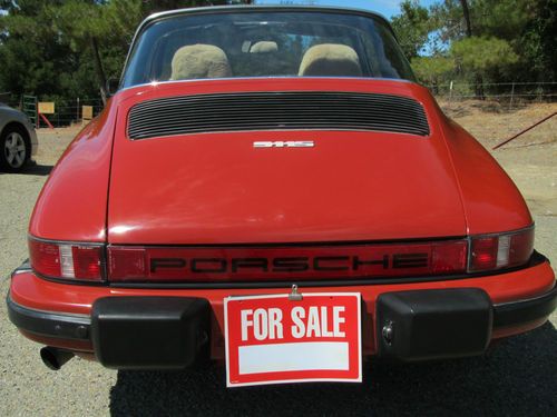 1976 Porsche 911 S Targa 56k miles, image 8
