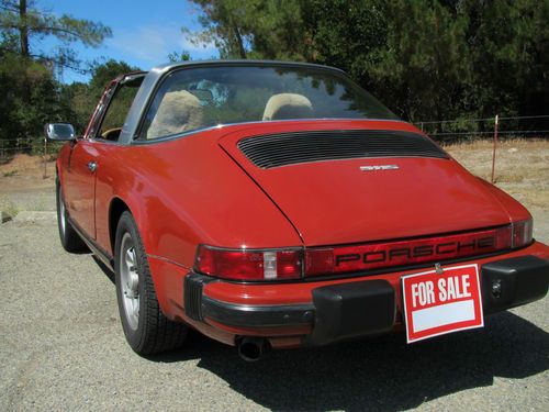 1976 Porsche 911 S Targa 56k miles, image 9