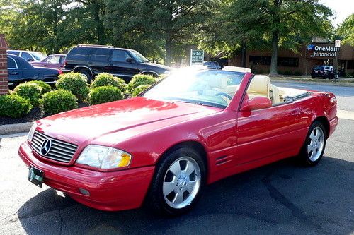 1999 sl 500 2 door roadster - both tops! looks &amp; drives super! $99 no reserve!