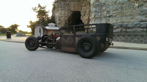 1927 ford model t tudor sedan hot rod..rat rod..chopped..channeled..