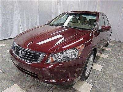 2010 honda accord ex-l sedan 18k warranty sunroof leather 6cd loaded