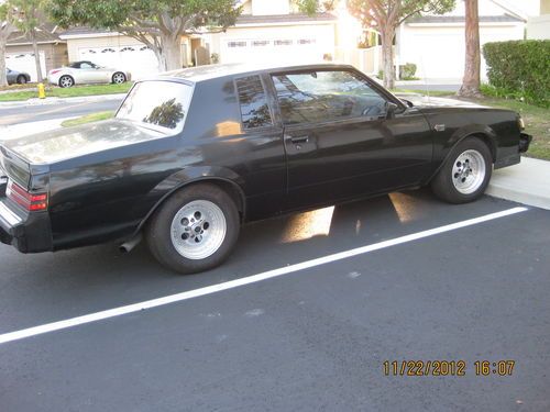 1987 buick grand national gn turbo