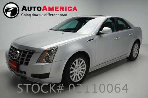 27k low miles cadillac cts sedan luxury sunroof leather sat radio clean