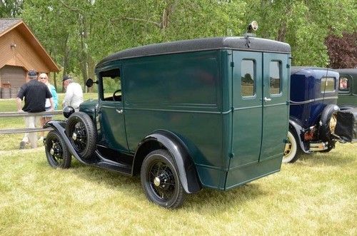 1930 model a ford panel delivery truck, museum quality, national award winner