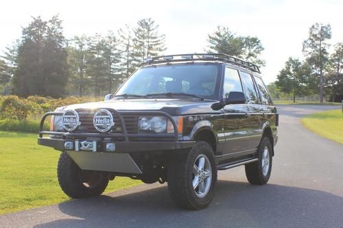 2002 range rover westminster built for offroad! lifted, winch, bumper, and more.