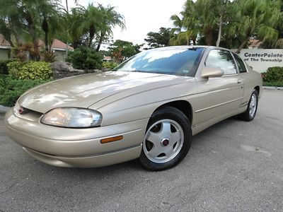 Sweet 1 owner 99 monte carlo z-34-original paint-3.8 litre-leather-no reserve-fl