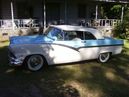 1956 ford fairlane  sunliner convertible