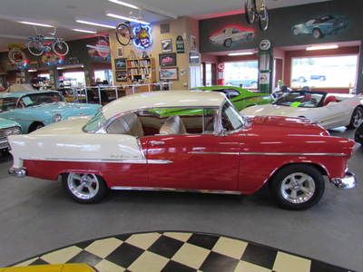 1955 chevrolet bel air 2 door hardtop 350 4 speed