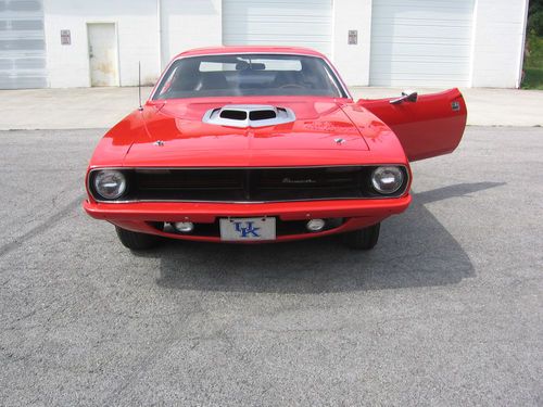 1970 plymouth barracuda base 7.2l