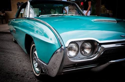 1963 ford thunderbird coupe with original paperwork , 88k orig miles