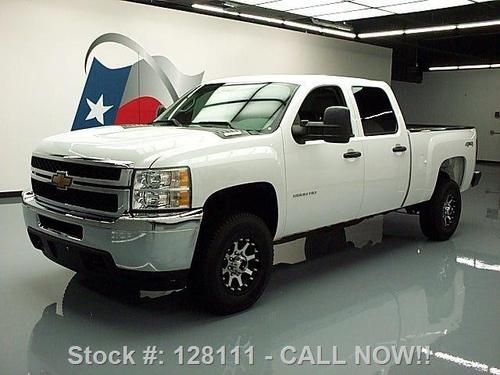 2011 chevy silverado 2500hd crew 4x4 6pass bedliner 51k texas direct auto