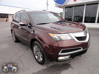 2011 acura mdx sh awd 4x4 navigation saddle leather moonroof 3rd row tow pkg