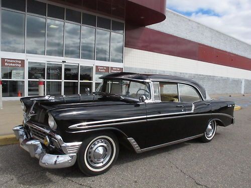 1956 chevrolet bel air - 4 door hardtop - 59,318 actual miles - one family owned