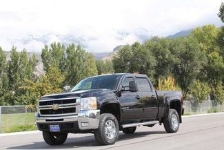 2007 chev silverado 2500hd crew cab ltz 4x4 6.6l duramax sunroof nav dvd loaded