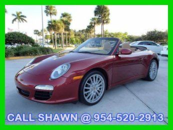 2010 911 carrera convertible, only 11,000 miles, rare combo, stick!!, navi, l@@k