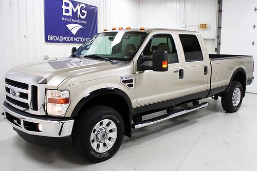 2008 ford f-350 lariat powerstroke diesel truck 4x4 truck crew cab super duty