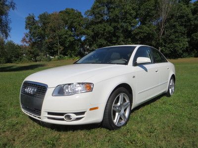 White 6 speed 2.0 smoke free leather sunroof dealer trade