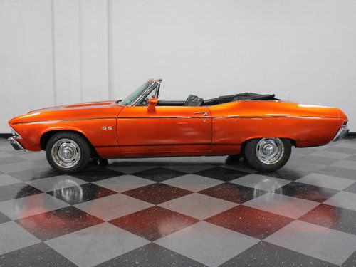 VERY AFFORDABLE CONVERTIBLE CHEVELLE, 350CI CHEVY, DIGITAL GAUGES, US $19,995.00, image 2