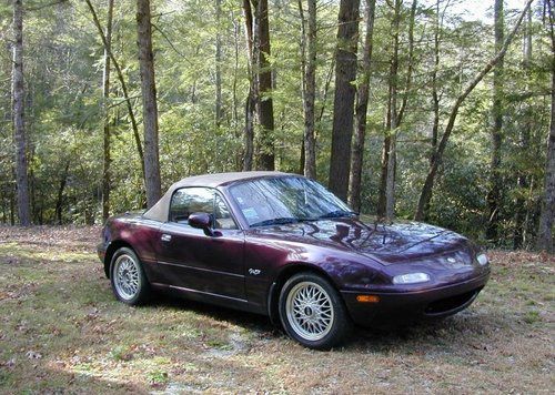 1995 Miata M Edition with tan leather interior