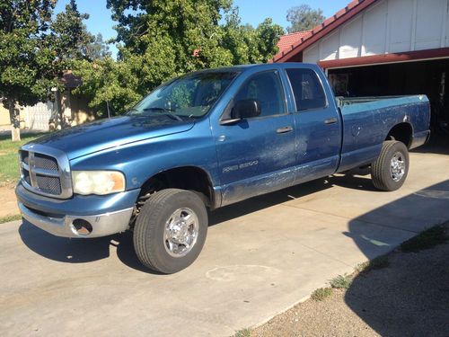 2003 dodge ram 2500 4x4 5.9l cummins diesel slt long bed rust free