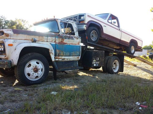 Chevy c60 race car tow hauler