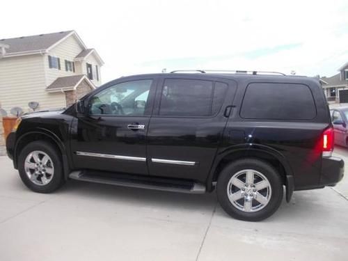 2010 Nissan Armada Platinum Sport Utility 4-Door 5.6L, image 3