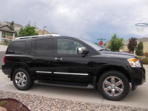 2010 Nissan Armada Platinum Sport Utility 4-Door 5.6L, image 5