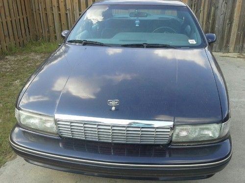 1991 chevrolet caprice classic ltz sedan 4-door 5.7l