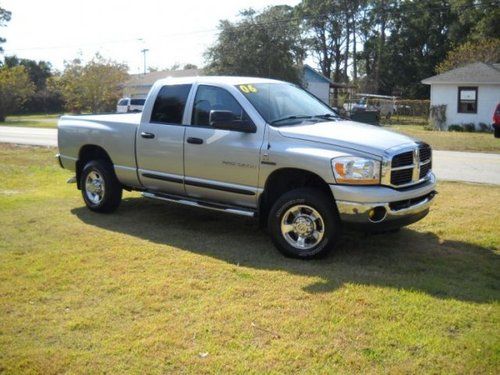 Loaded 2006 dodge ram 2500 cummins diesel 4x4! near new michelins, wow!